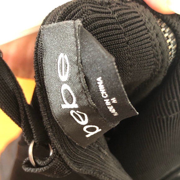 BEBE Feather Hem Bandage Dress - Picture 8 of 8